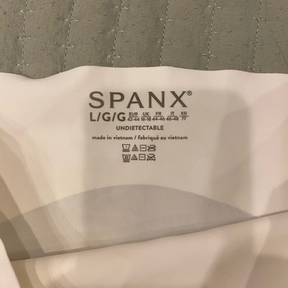 Spanx Undie-tectable Toasted Coconut Supersmooth Brief Panty Large - Picture 5 of 5
